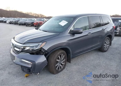 2019 Honda Pilot Ex z USA, uszkodzony, nr VIN 5FNYF5H39KB021639